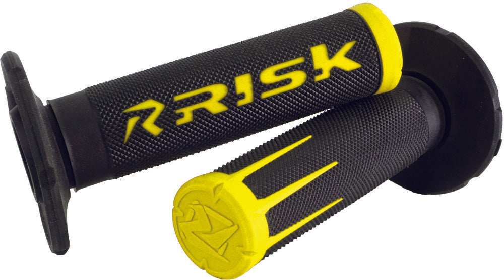 FUSION 2.0 MOTORCYCLE GRIPS YELLOW