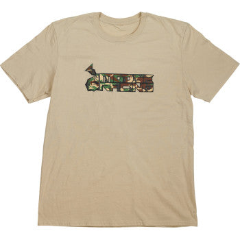 Moose Offroad Moose Camo T-Shirt Camo T-Shirt - Tan
