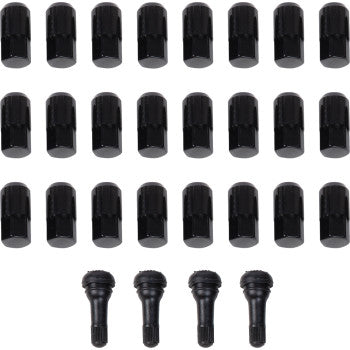 Moose Racing ATV/UTV Wheel Lug Nuts with Valve Stems