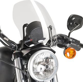 PUIG WINDSCREEN NAKED NEW GEN CLEAR `04-UP XL (EX 48)