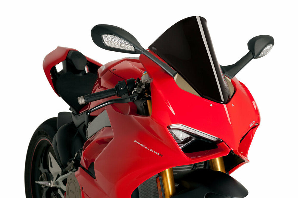 PUIG WINDSCREEN RACING BLACK DUC