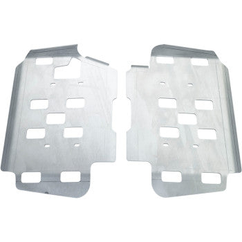 Moose Offroad Floorboard Skid Plates Floorboard Skid Plates - Grizzly