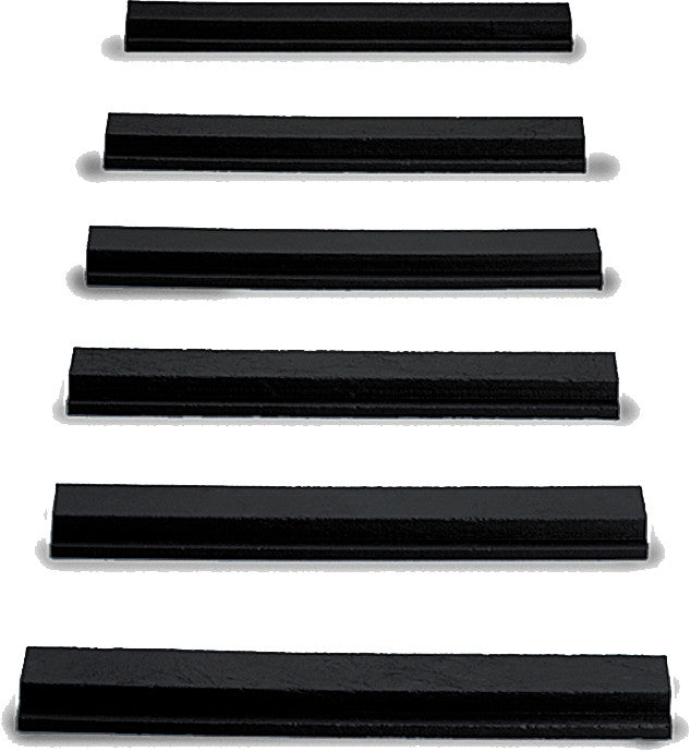 CALIBER TRAILER GRIPS BLACK 6/PK