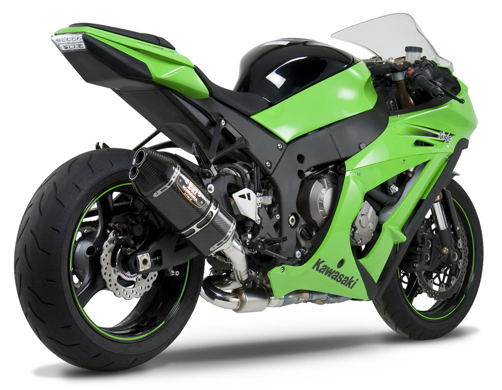 EXHAUST RACE R-77D 3QTR SLIP-ON SS-CF-CF