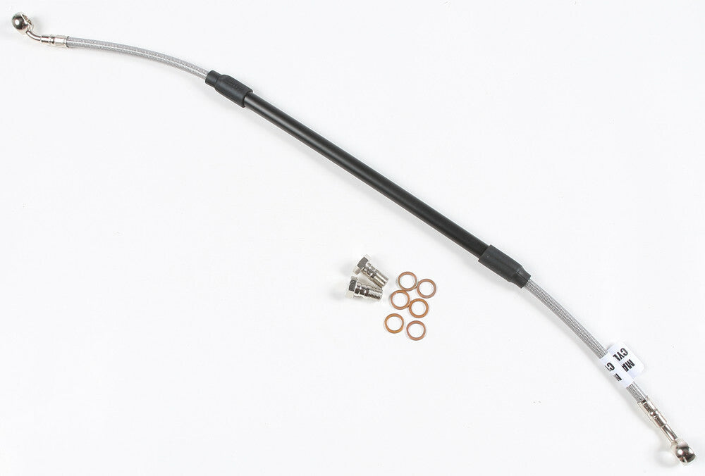 GBRAKES STEEL BRAKE LINE REAR HON