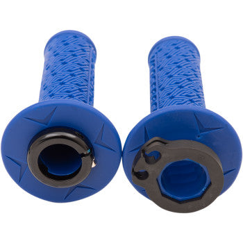 Moose Offroad 36 Series Lock-On Grips 36 Series Lock-On Grips - Blue/Black
