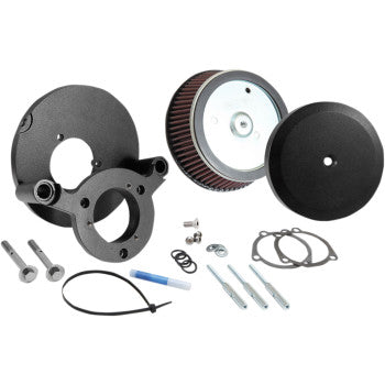 K & N Street Metal Air Intake Kit - Hammer - Twin Cam - Harley-Davidson