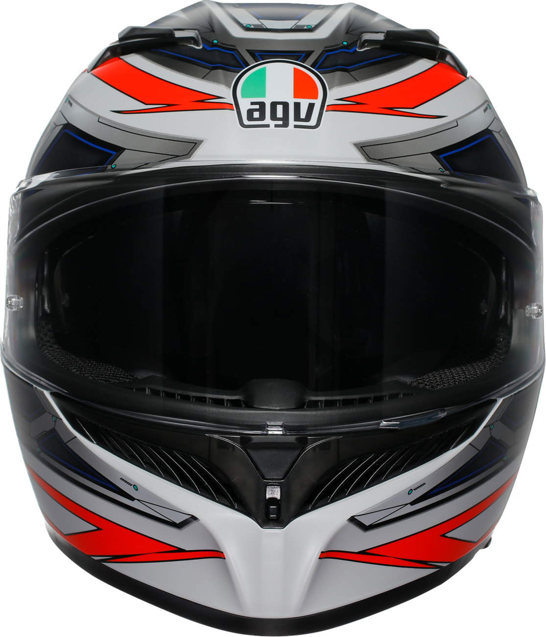 AGV K3 Space Matte White/Red Fluo Helmet