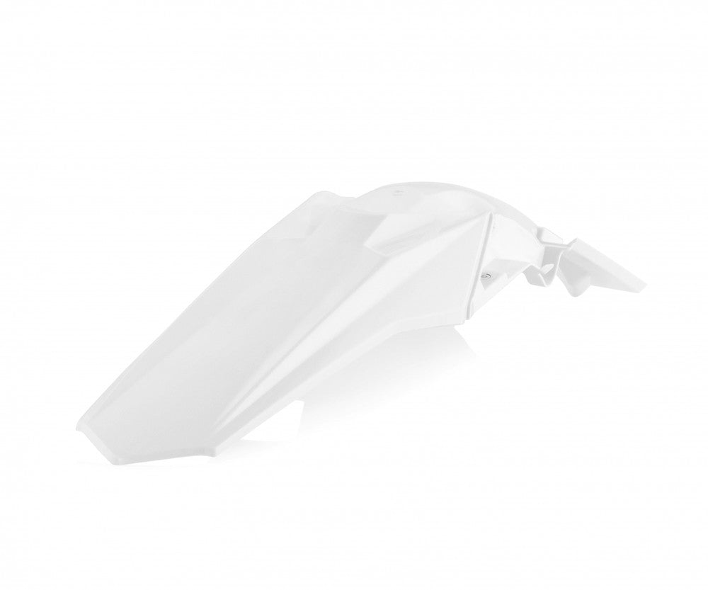ACERBIS REAR FENDER WHITE