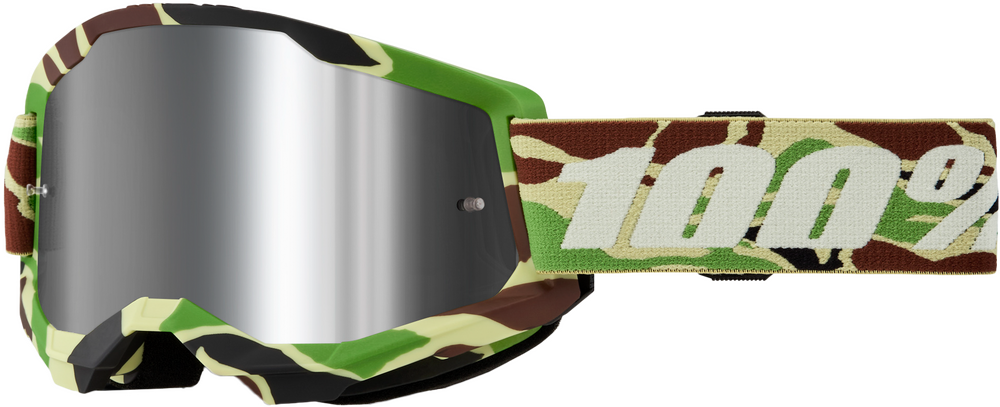 100 Percent Strata 2 Mirror Lens Goggles