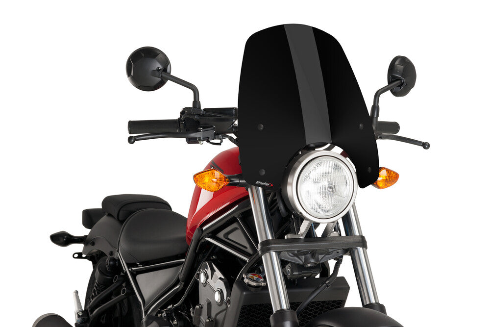 PUIG WINDSCREEN NAKED NEW GEN TOURING BLACK HON