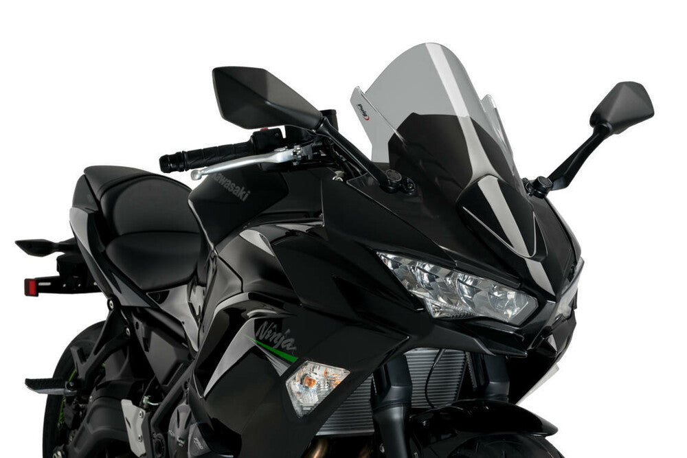 PUIG WINDSCREEN Z RACING SMOKE KAW