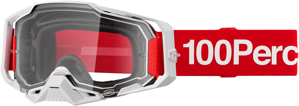 100 Percent Armega Clear Lens Goggles