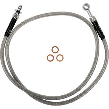 Moose Offroad Stainless Steel Braided Clutch Line Stainless Steel Braided Clutch Line - TC/SX 85