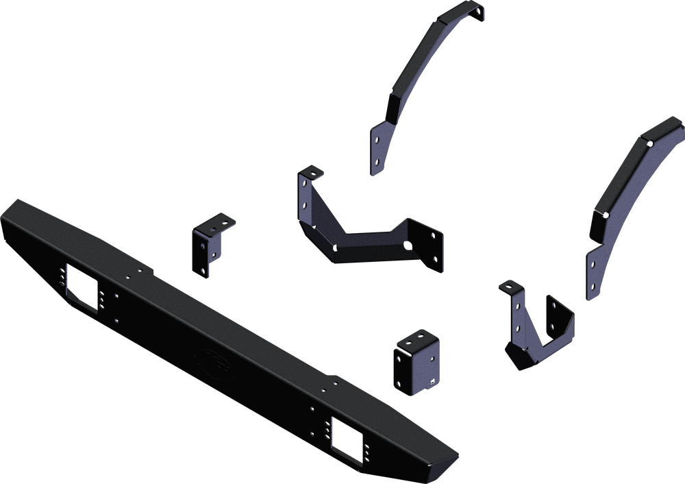 KFI BUMPER REAR FORMED