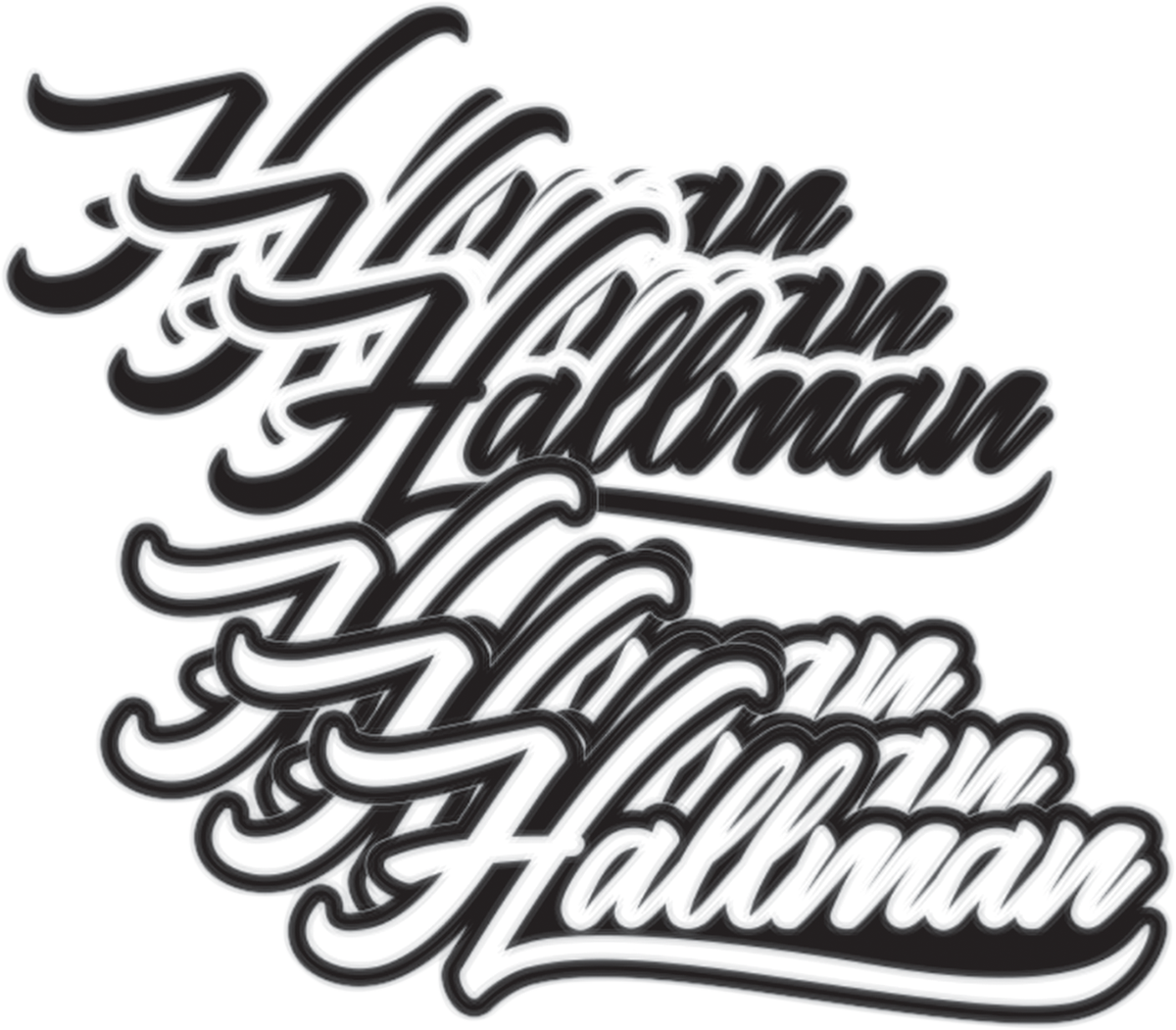 Hallman Decal Sheet