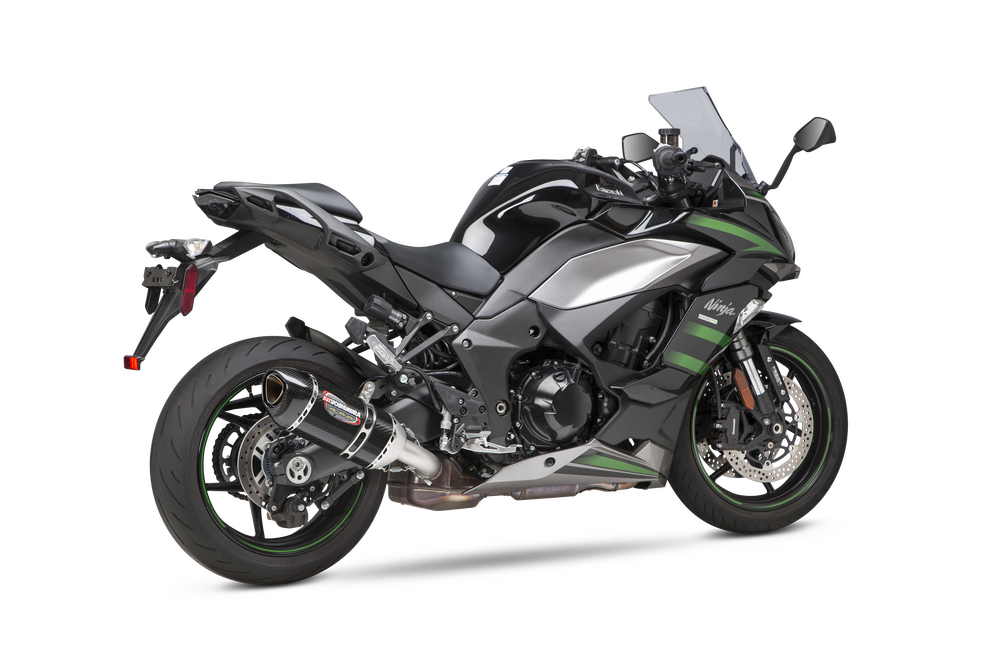 EXHAUST STREET ALPHA SLIP-ON SS/CF KAW