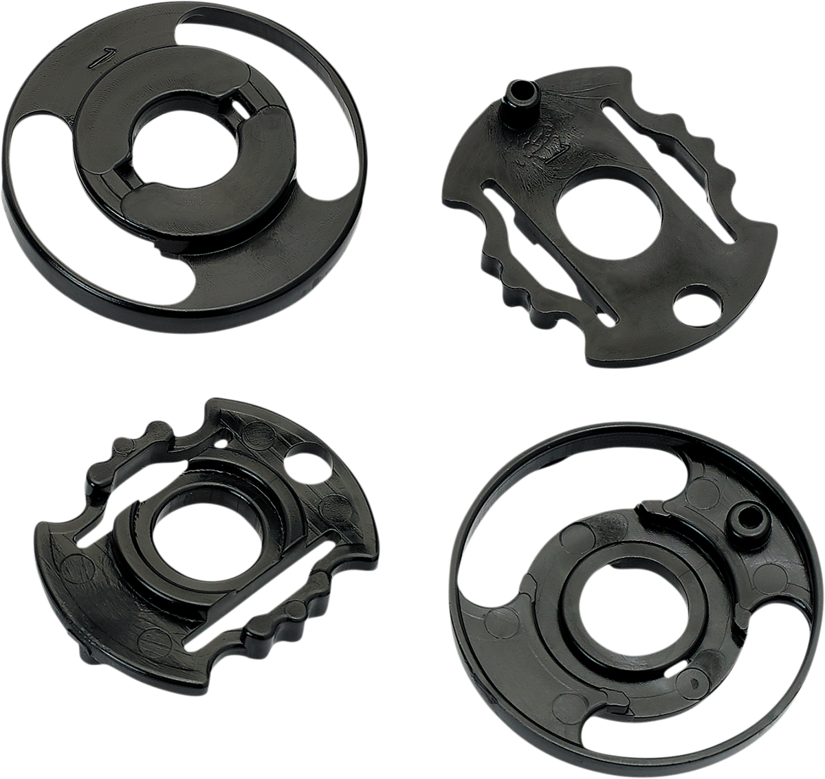 Gringo S/Lane Splitter Helmet Shield Baseplate Kit Set