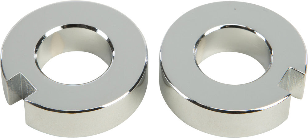 HARDDRIVE REAR AXLE COLLAR SET CHROME FXST 00-07 OEM 47577-00