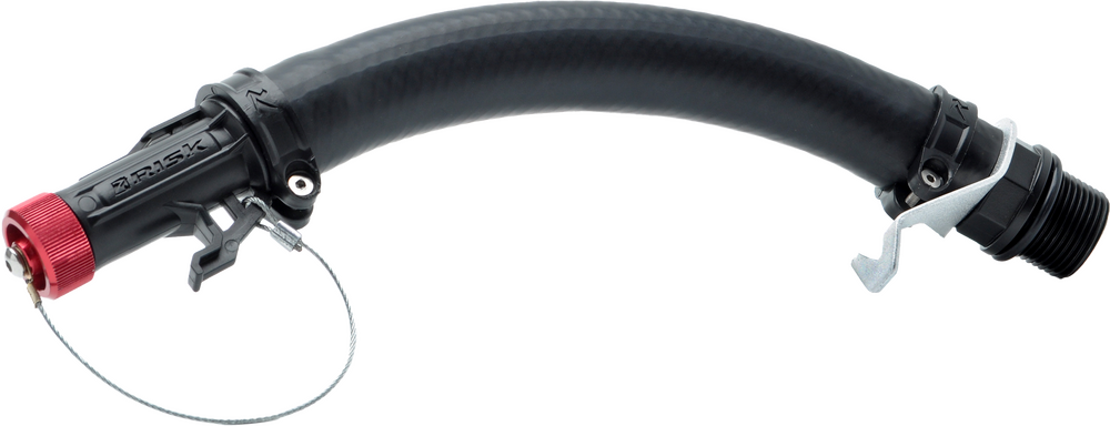 BLACK EDITION HOSE BENDER SPOUT WITH SCREW CAP