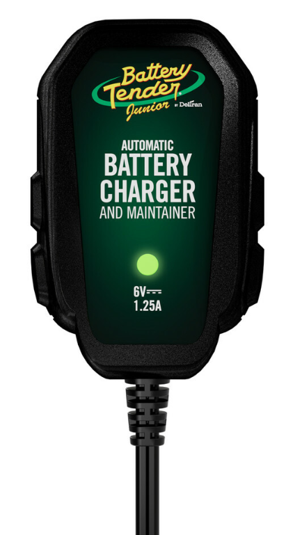 BATTERY TENDER JUNIOR 1.25 AMP 6V CHARGER