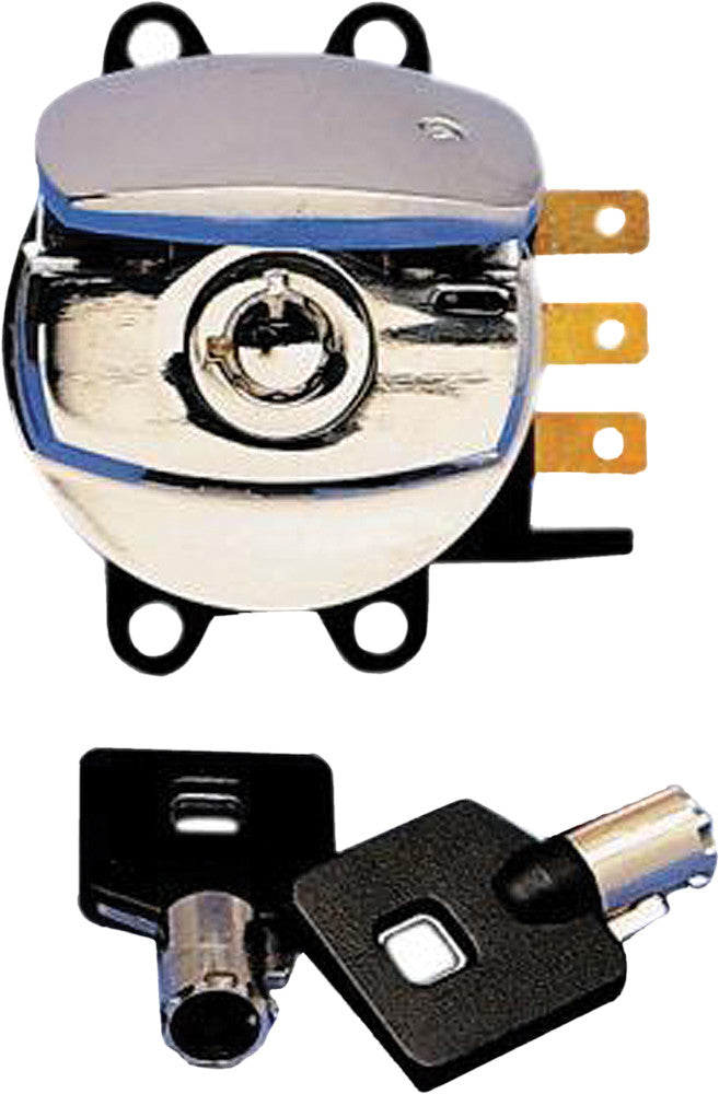 HARDDRIVE IGN SWITCH FXST/FLST CHROME