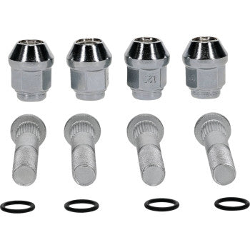 Moose Offroad Wheel Stud/Nut Kit - Rear Right - Suzuki KingQuad 400
