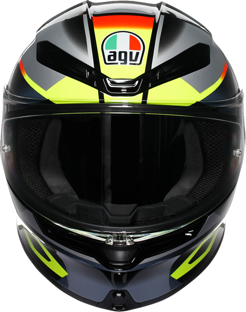 AGV K6 S Erazer Black/Red/Yellow Fluo Helmet