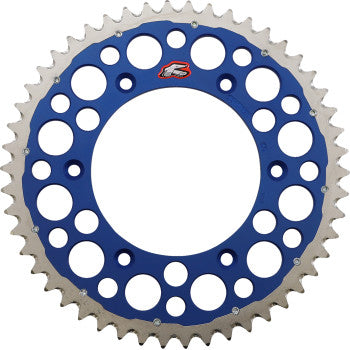 RENTHAL Twinring™ Rear Sprocket - 50 Tooth - Blue