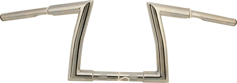 HARDDRIVE 1.25" Z-BAR W/ 9" RISE CHROME