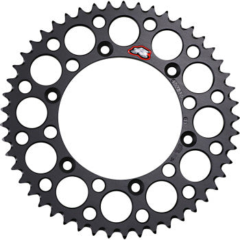 RENTHAL Ultralight Rear Sprocket - 49 Tooth - Black - Yamaha