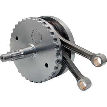 S&S Cycle Replacement Flywheel Assembly - 4.00" - w/o Sprocket Bearing Race - 88"/95"/100" Twin Cam "A" '99-'02