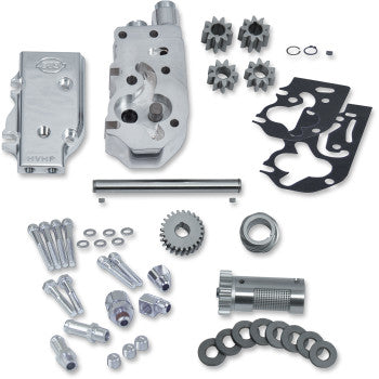 S&S Cycle High Volume/High Pressure (HVHP) Polished Billet Oil Pumps