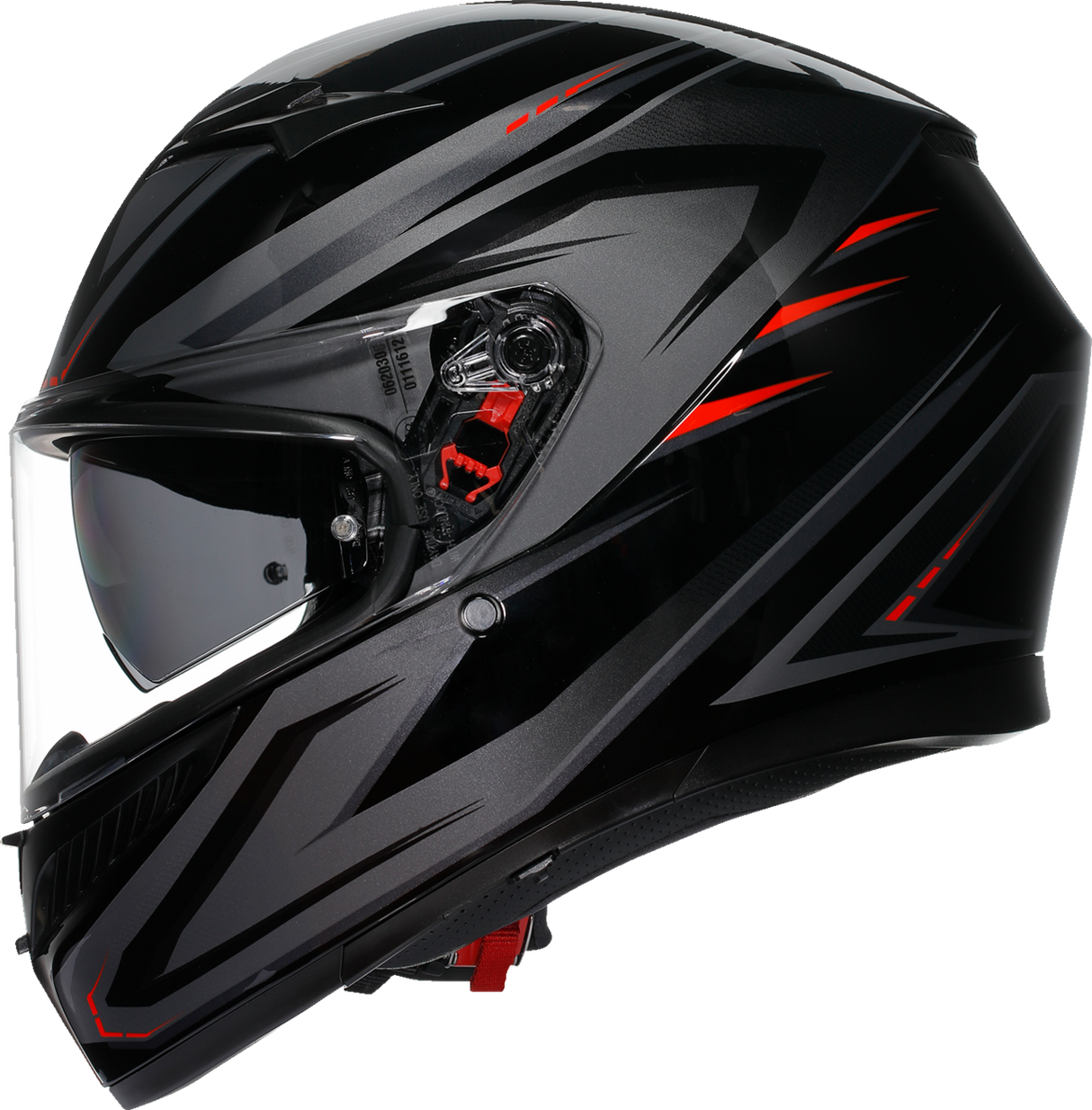AGV K3 Syth Black/Red Helmet