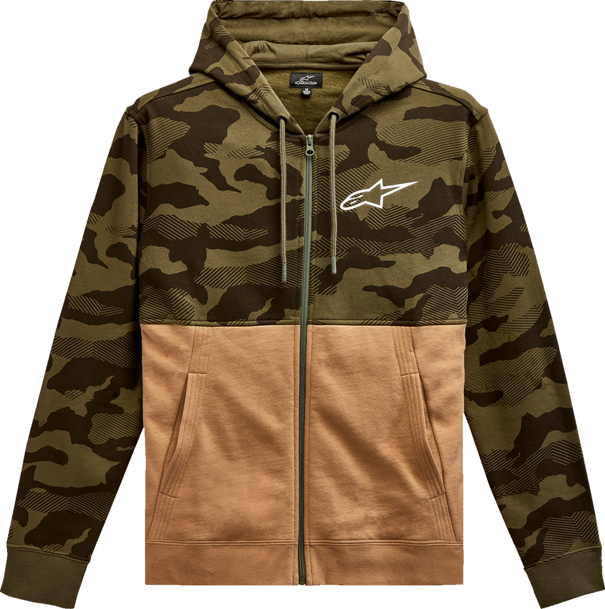Camo Block Hoodie