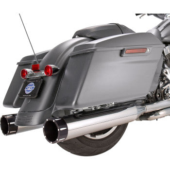 S&S Cycle 4-1/2" MK45 Performance Mufflers - Black Tracer