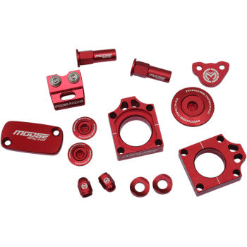 Moose Offroad Bling Pack Kit Bling Pack - Honda - Red