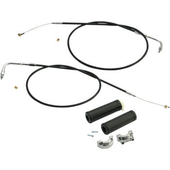S&S Cycle Dual-Cable Throttle Assembly Kit - 42" - E&G Carbs