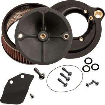 S&S Cycle Super Stock™ Stealth Air Cleaner Kit - Black