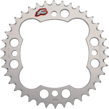 RENTHAL Rear Sprocket - 38 Tooth - Silver - Yamaha