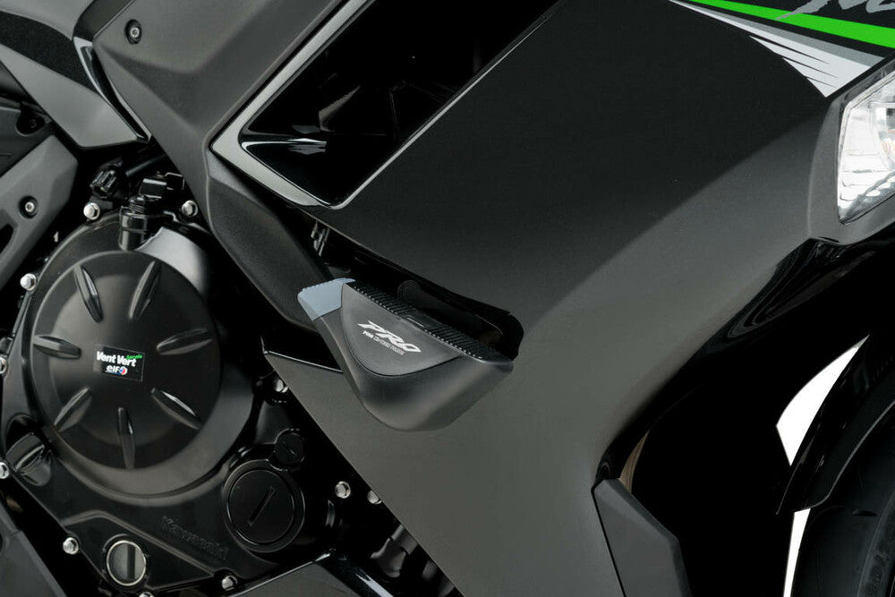 PUIG FRAME SLIDERS PRO BLACK KAW