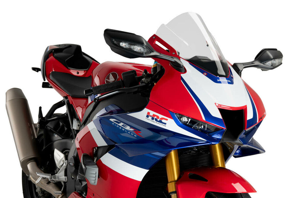 PUIG WINDSCREEN Z-RACING CLEAR HON