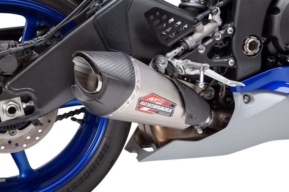 EXHAUST STREET AT2 WORKS SLIP-ON SS-SS-CF