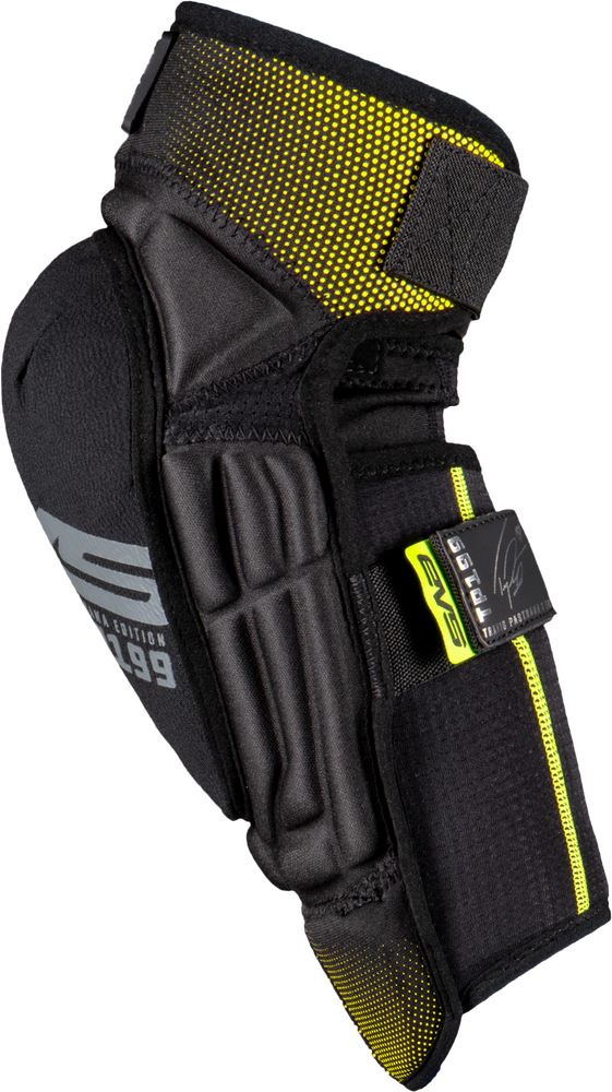 TP199 KNEE/SHIN GUARD BLACK/HI-VIS YTH
