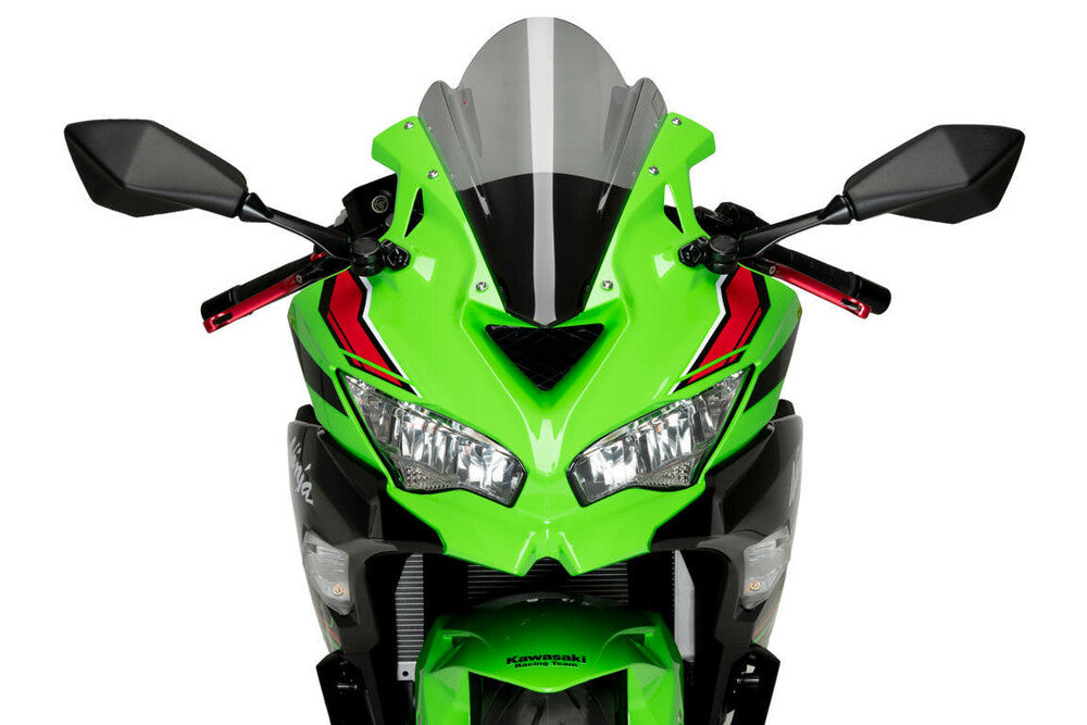 PUIG WINDSCREEN Z-RACING SMOKE KAW