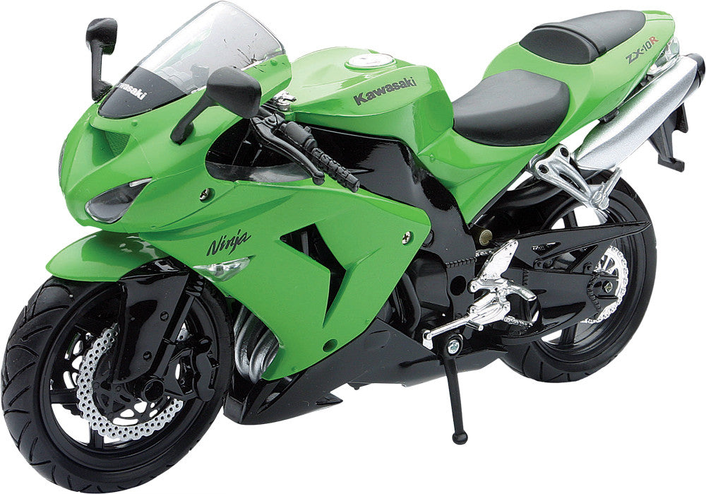 NEW-RAY REPLICA 1:12 SUPER SPORT BIKE 06 KAWASAKI ZX10R GREEN