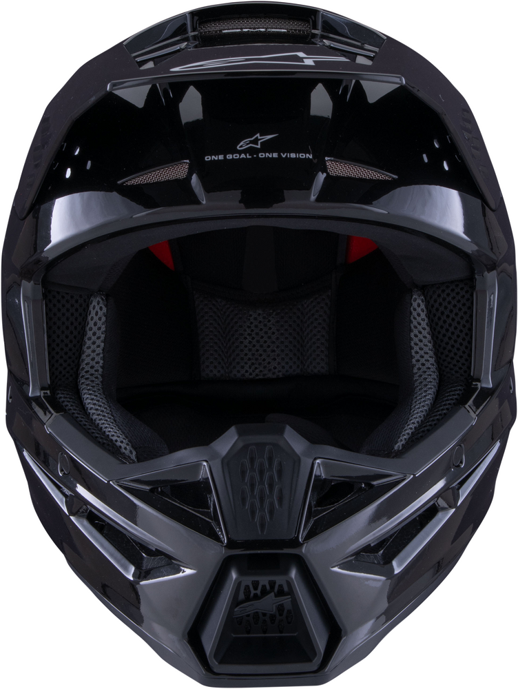 Alpinestars SM3 Solid Helmet Black Glossy