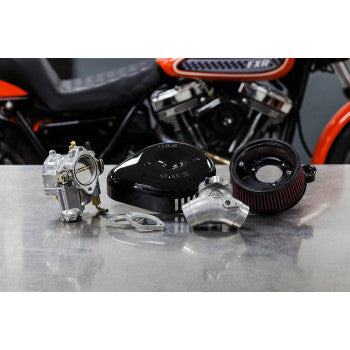 S&S Cycle Super G Carburetor with Stealth Air Cleaner Kit
