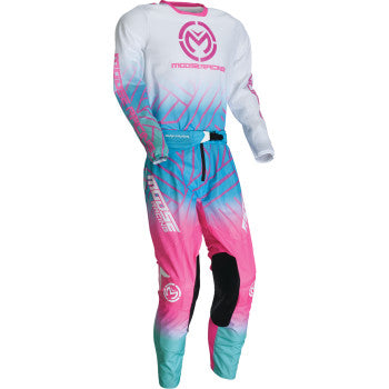 Moose Offroad Sahara Pants Sahara Pants - Pink/Blue/White