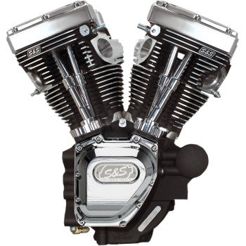 S&S Cycle T143 Long Block Engine - Black Edition - Touring | Dyna